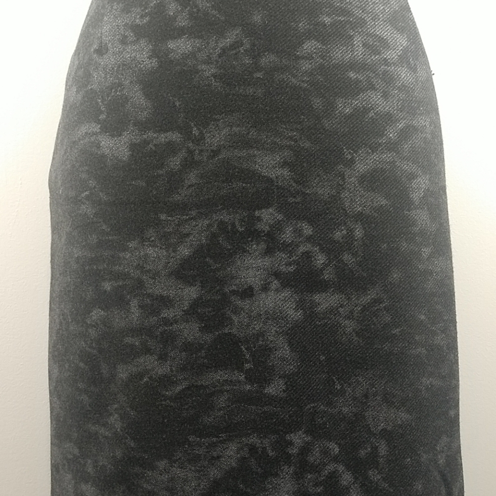 Skirt: Calvin Klein Marbled Pencil Skirt - Picture 3 of 4